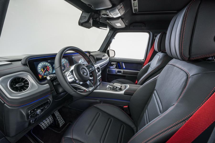 Интерьер Mercedes-Benz G500 by Brabus 2018 года  (фото 18 из 42)